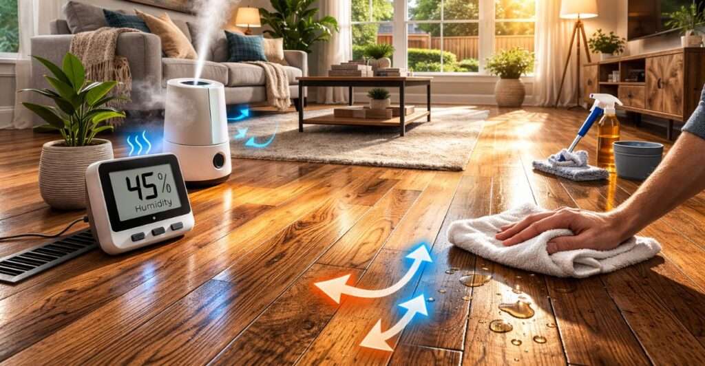 Maintaining Solid Hardwood Flooring in Austin’s Heat and Humidity